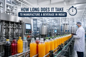 How Long Does It Take To Manufacture A Beverage In India